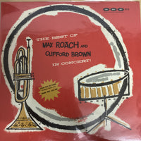 แผ่นเสียง Clifford Brown And Max Roach - The Best Of Max Roach And Clifford Brown In Concert Vinyl VG+