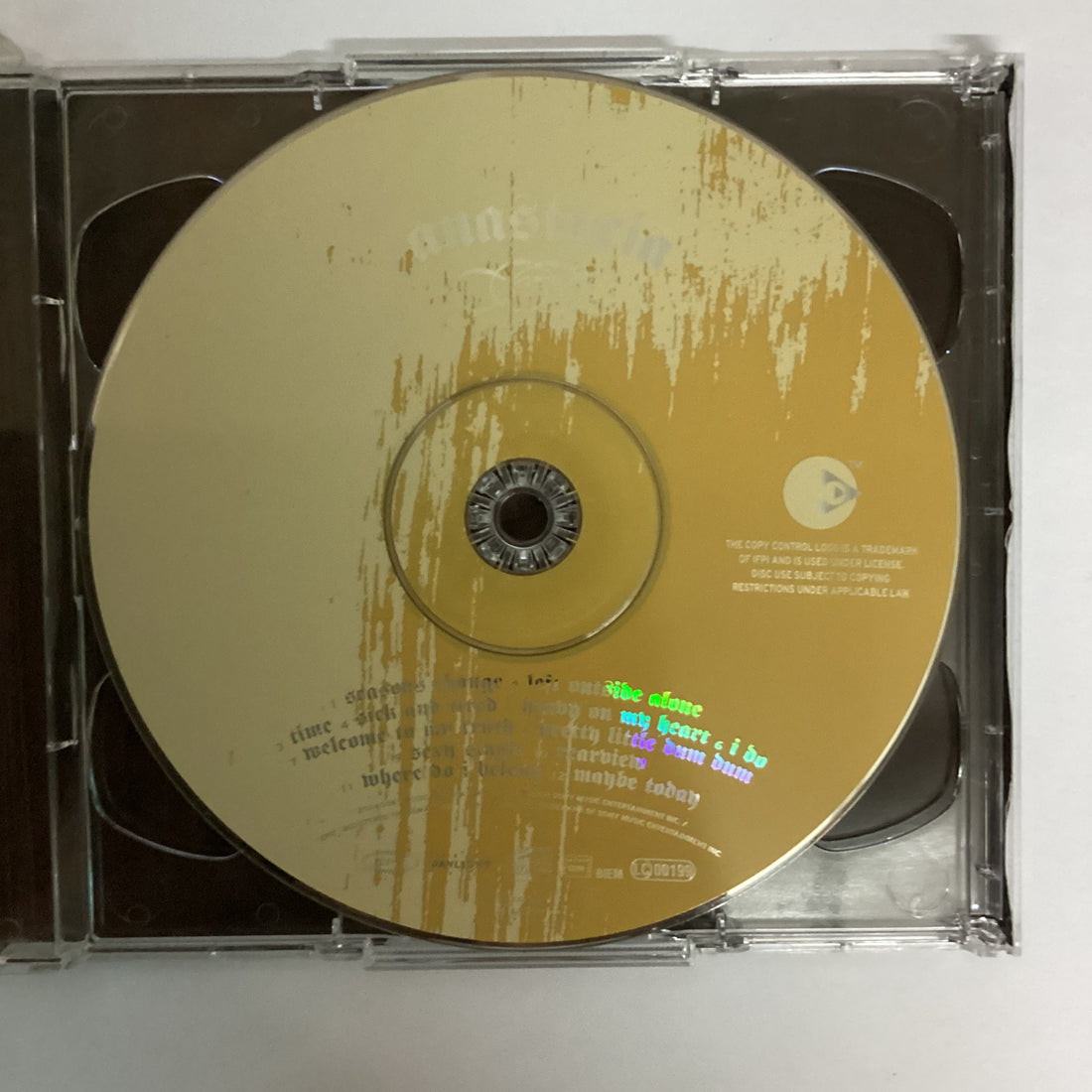 ซีดี Anastacia - Anastacia CD VG+ 1CD 1DVD