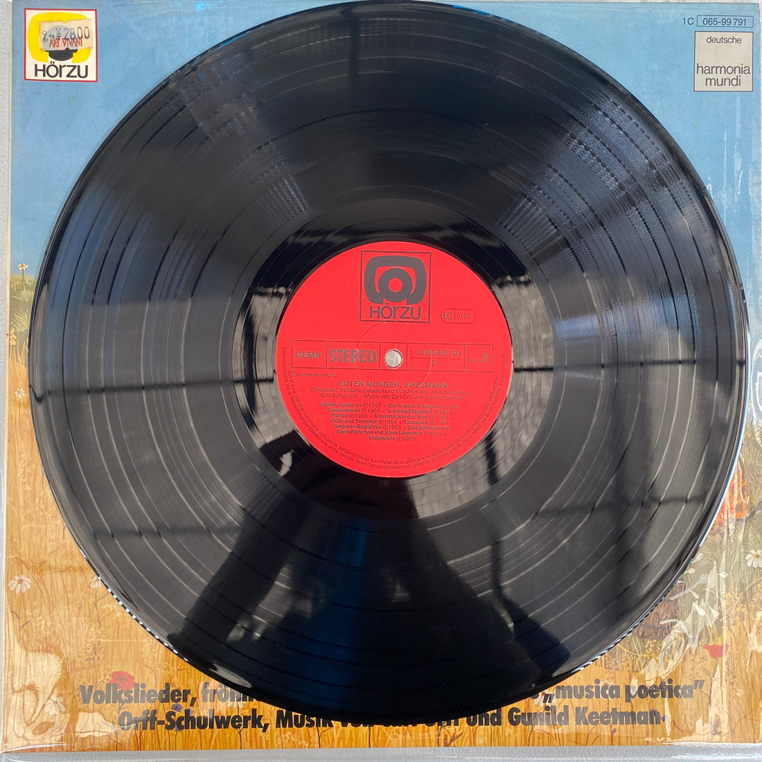 แผ่นเสียง Carl Orff / Gunild Keetman - Guten Morgen, Spielmann Vinyl VG+