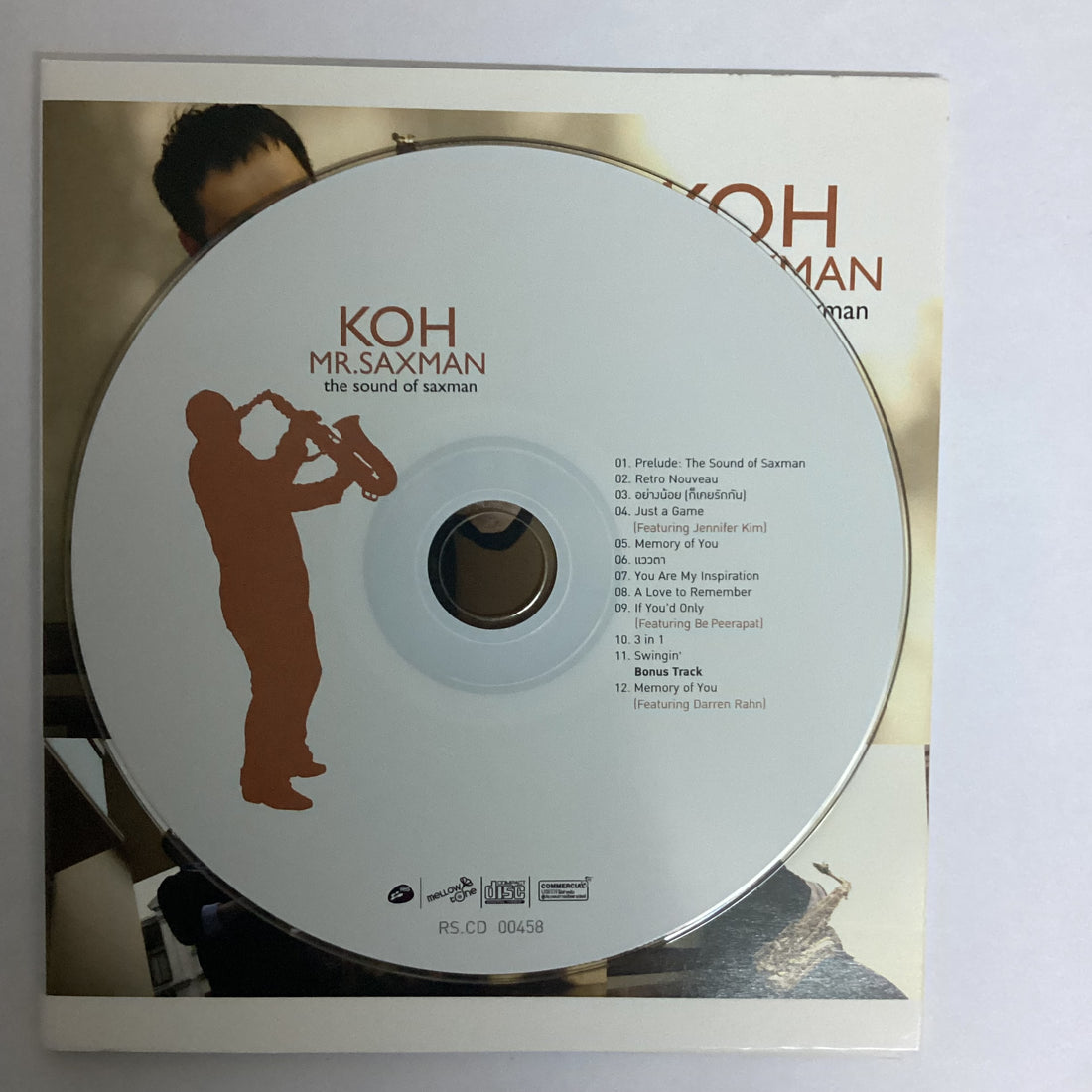 ซีดี Koh Mr. Saxman - The Sound Of The Saxman CD NM or M-