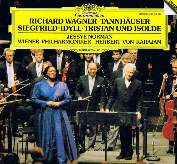 Richard Wagner / Jessye Norman, Wiener Philharmoniker, Herbert von Karajan : Tannhäuser, Siegfried-Idyll, Tristan Und Isolde (LP, Album, Dig)