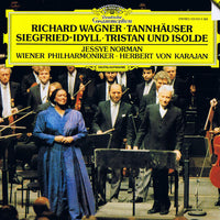 Richard Wagner / Jessye Norman, Wiener Philharmoniker, Herbert von Karajan : Tannhäuser, Siegfried-Idyll, Tristan Und Isolde (LP, Album, Dig)