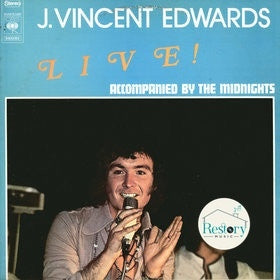 J. Vincent Edwards : Live! (LP)