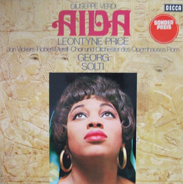 Giuseppe Verdi, Leontyne Price, Jon Vickers, Robert Merrill, Coro Del Teatro Dell'Opera Di Roma Und Orchestra Del Teatro Dell'Opera Di Roma, Georg Solti : Aida (LP)