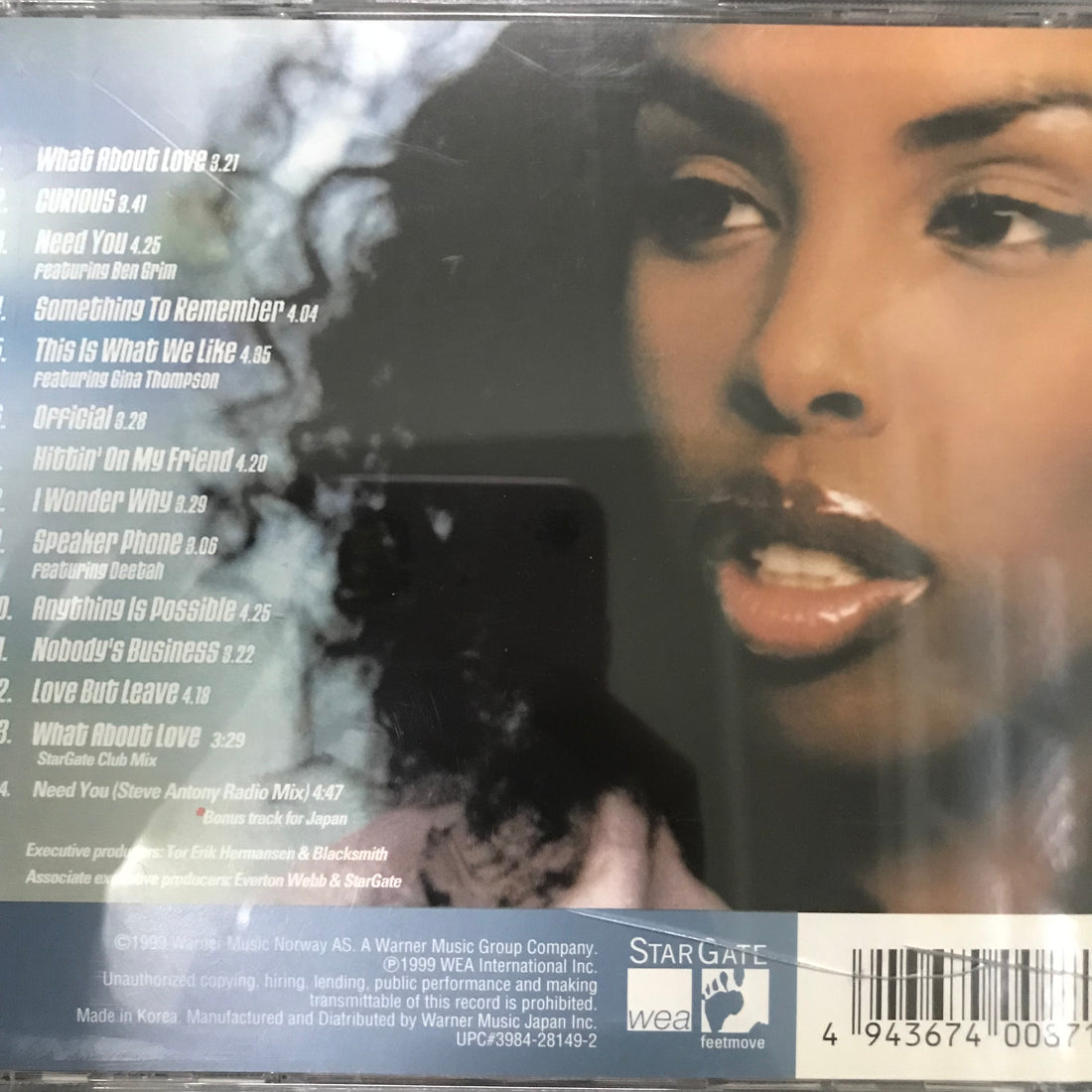 ซีดี Noora - Curious CD VG+