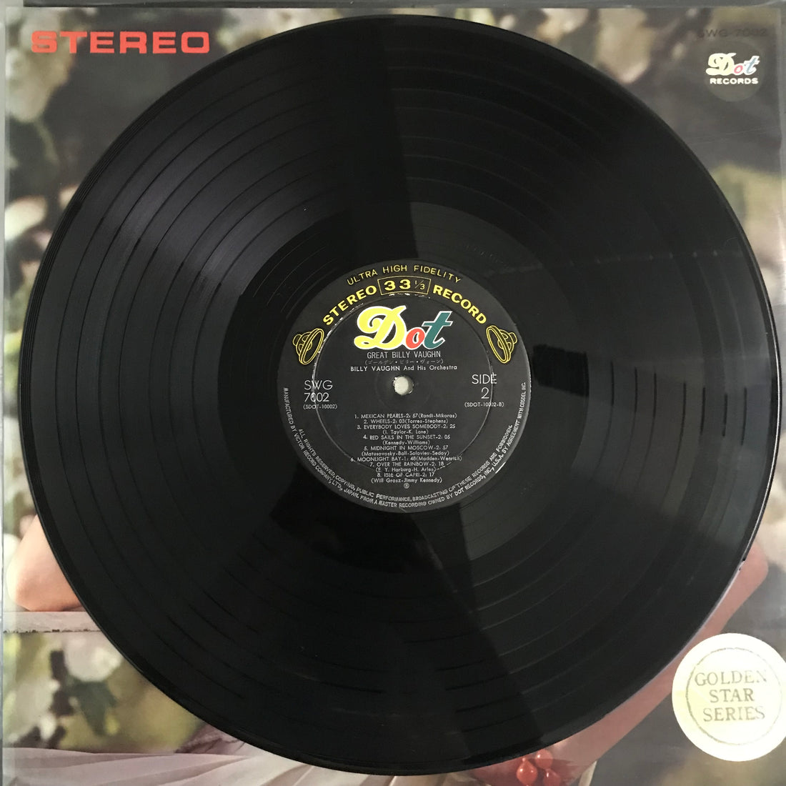 แผ่นเสียง Billy Vaughn And His Orchestra - Great Billy Vaughn Vinyl VG+