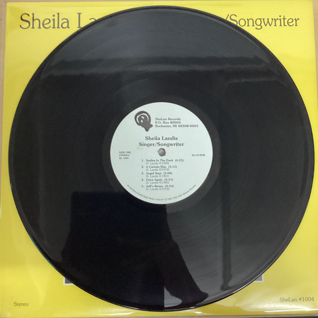 แผ่นเสียง Sheila Landis - Singer/Songwriter Vinyl VG+