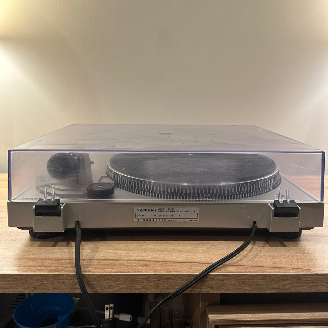 เครื่องเล่นแผ่นเสียง Technics SL-D3 Fully Automatic Direct Drive Turntable (220V)