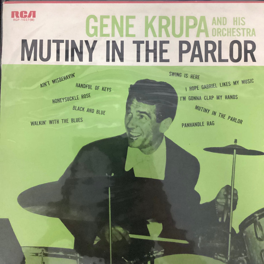 แผ่นเสียง Gene Krupa And His Orchestra - Mutiny In The Parlor Vinyl VG+