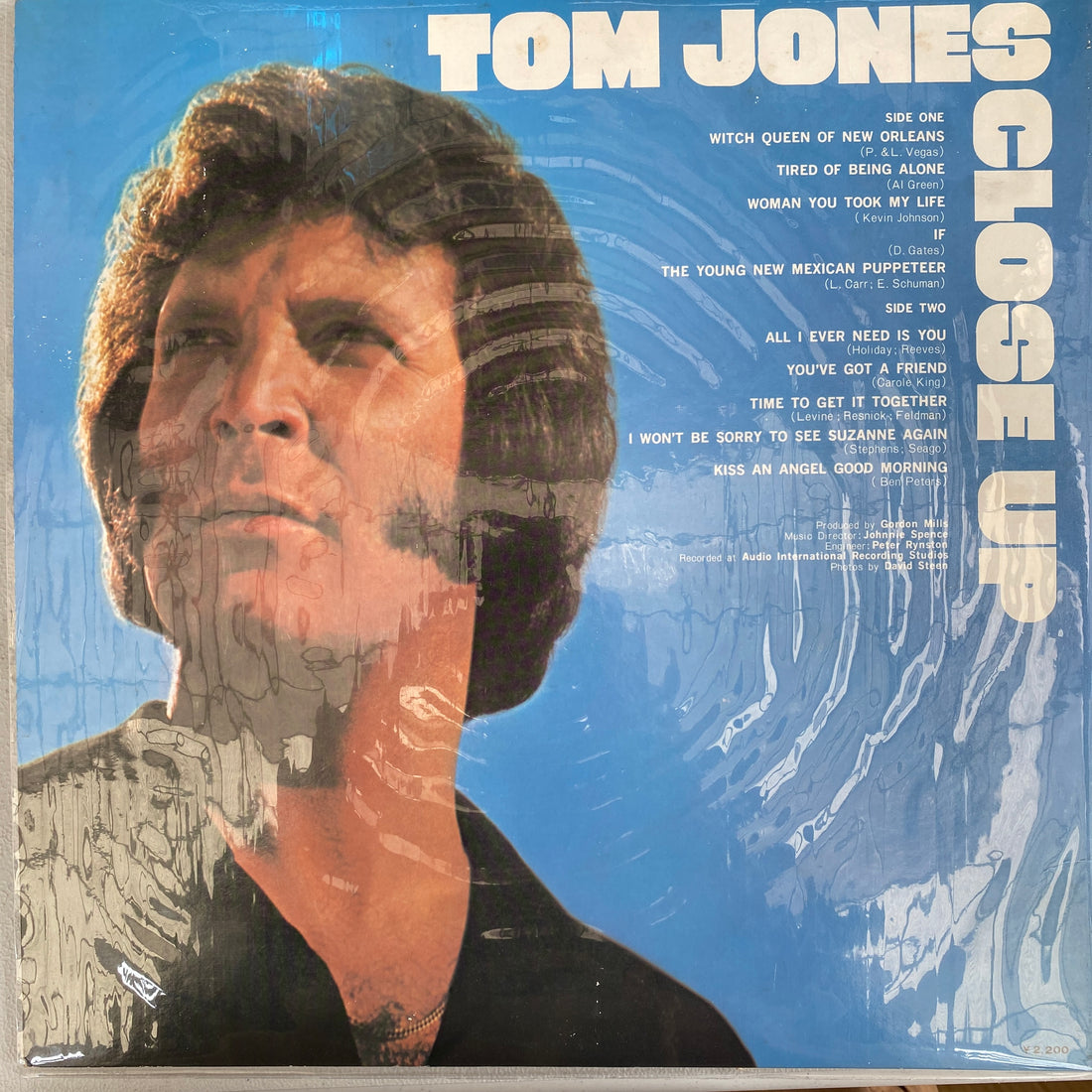 แผ่นเสียง Tom Jones - Close Up Vinyl VG+