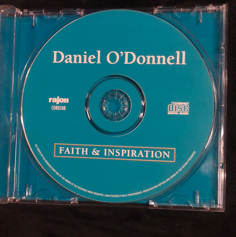 ซีดี Daniel O'Donnell - Faith & Inspiration (CD) (VG)