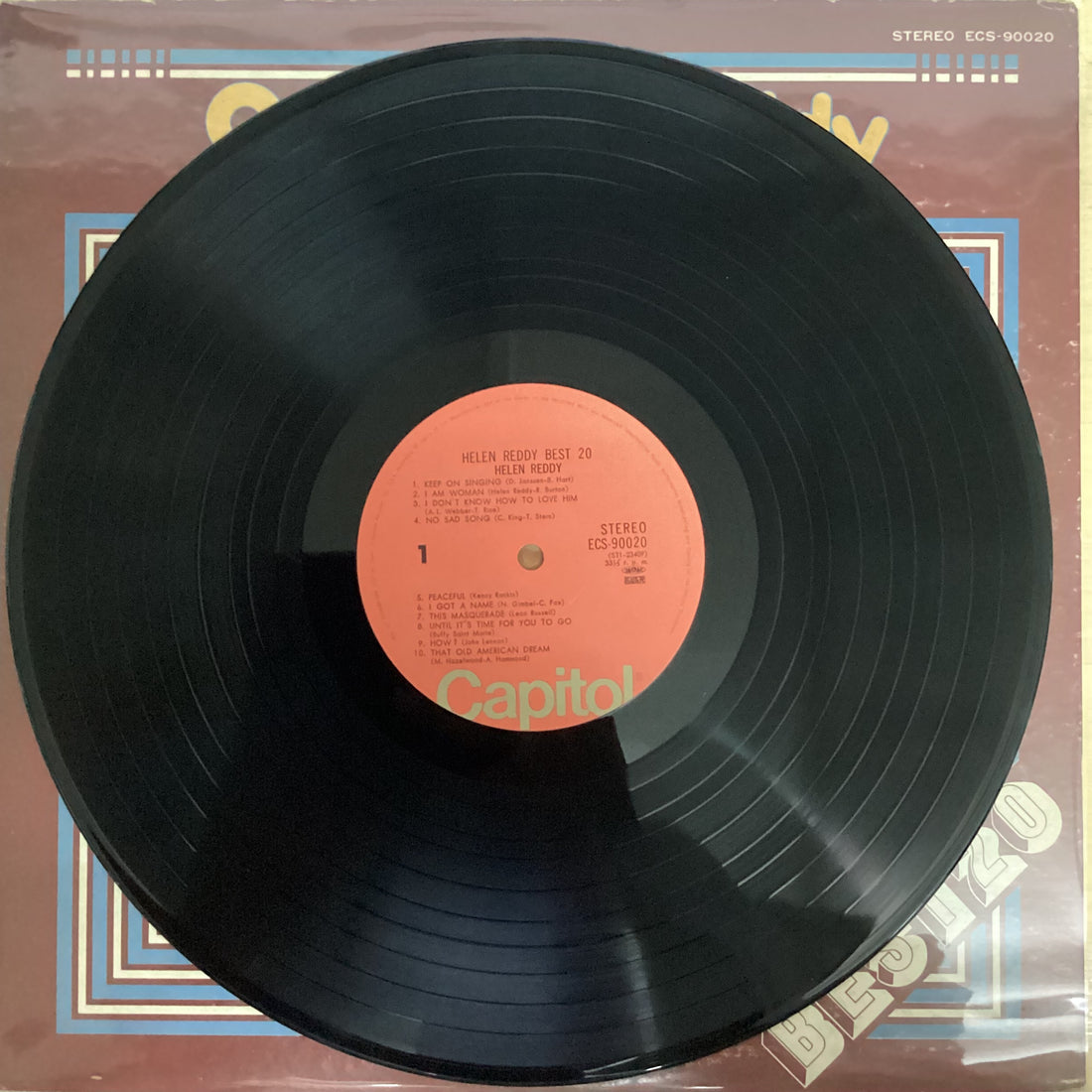 แผ่นเสียง Helen Reddy - Helen Reddy Best 20 Vinyl VG+