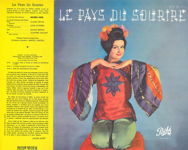 Franz Lehár : Le Pays Du Sourire (LP, Album)