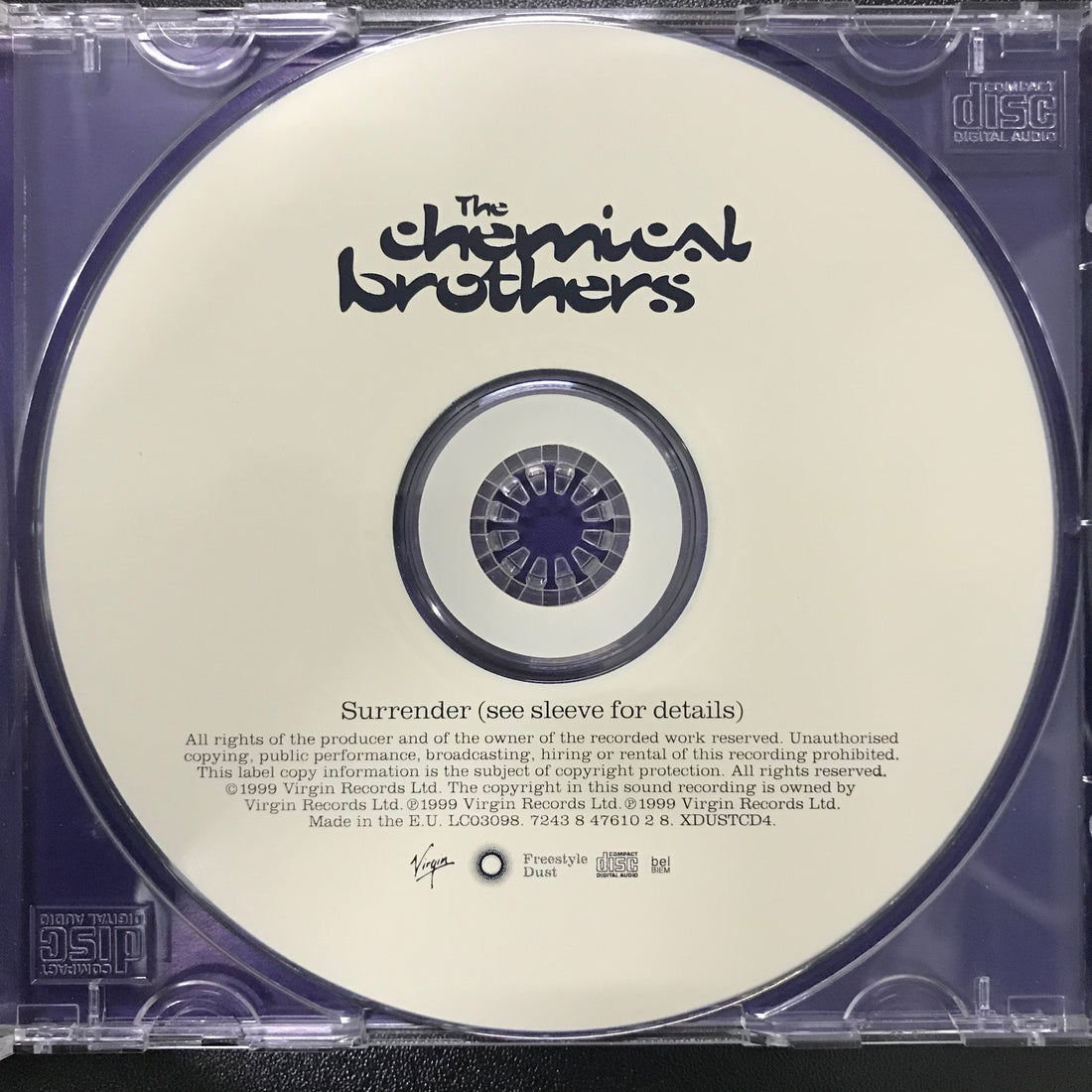 ซีดี The Chemical Brothers - Surrender CD VG+