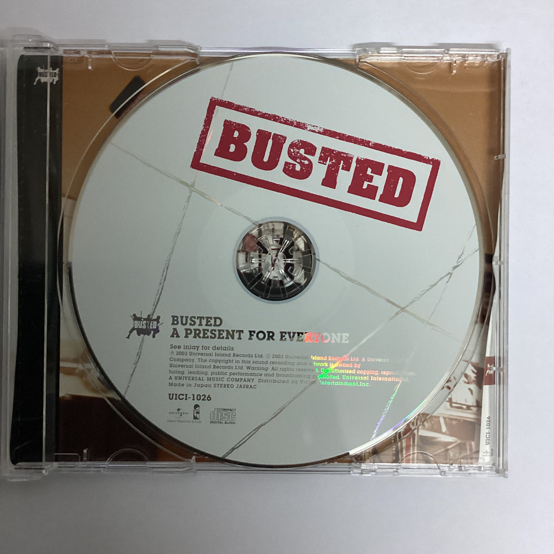 ซีดี Busted - A Present For Everyone CD VG+