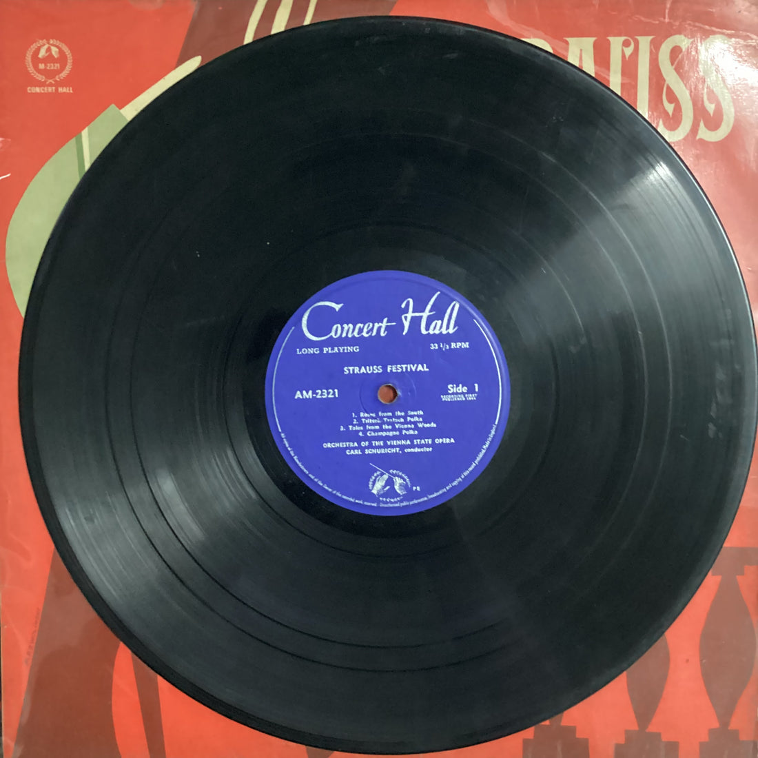 แผ่นเสียง Various - Strauss Festival Carl Schuricht Vinyl G+