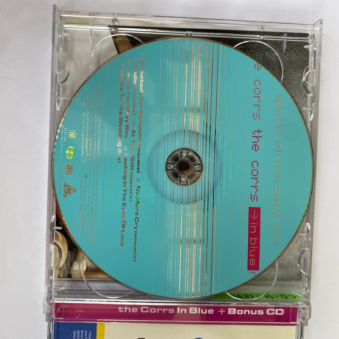 ซีดี The Corrs - In Blue CD NM or M-