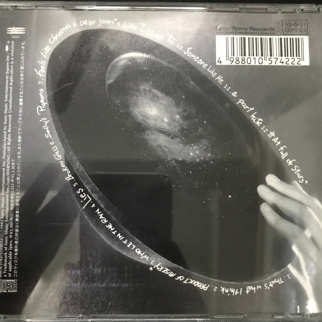 ซีดี Cyndi Lauper - Hat Full Of Stars CD VG+