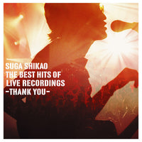 ซีดี Shikao Suga - The Best Hits Of Live Recordings Thank You CD VG 1CD 1DVD