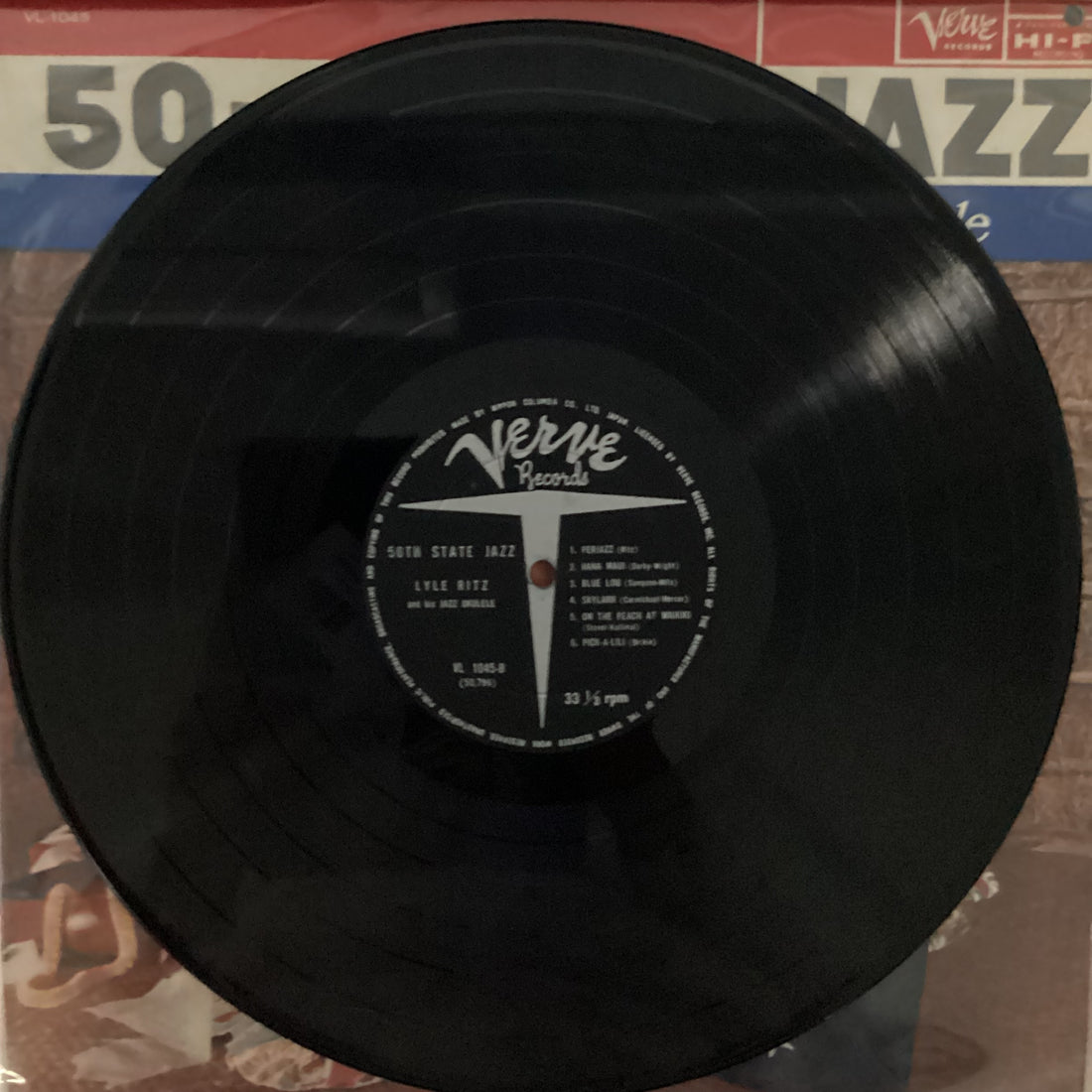 Lyle Ritz - 50th State Jazz Vinyl VG+