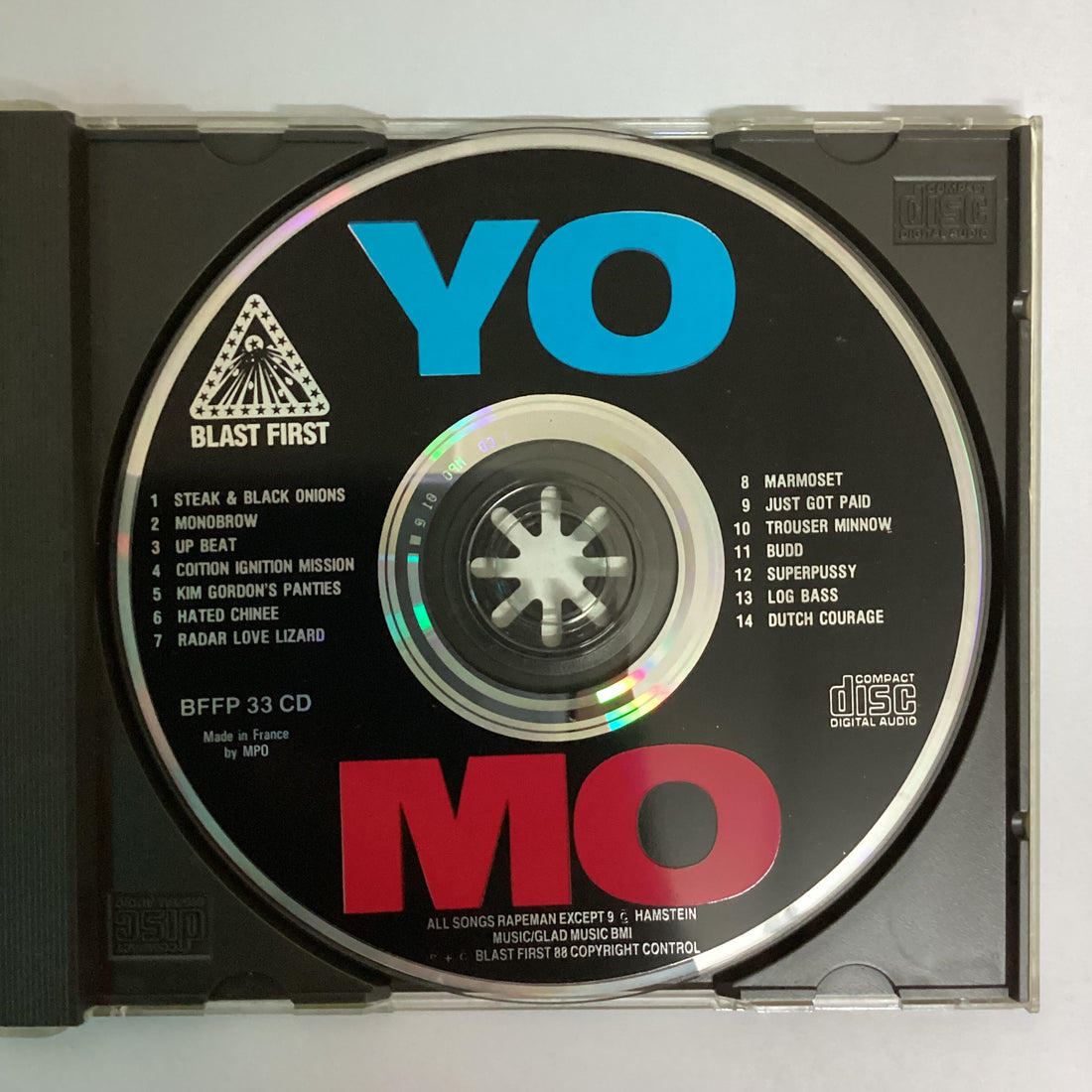 ซีดี Rapeman - Two Nuns And A Pack Mule CD VG+