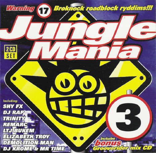 ซีดี Various - Jungle Mania 3 CD VG+ 2CDs