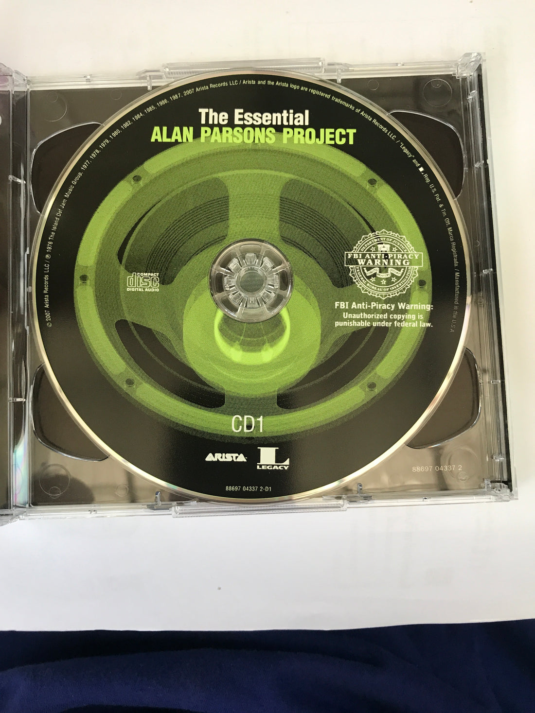 ซีดี The Alan Parsons Project - The Essential Alan Parst ons Projec CD NM or M-