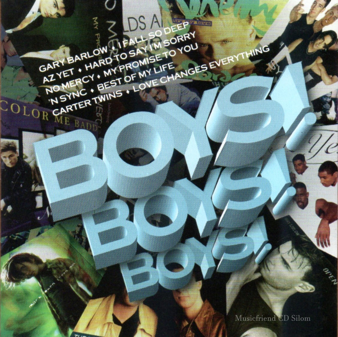 ซีดี Various - Boys! Boys! Boys! CD VG+