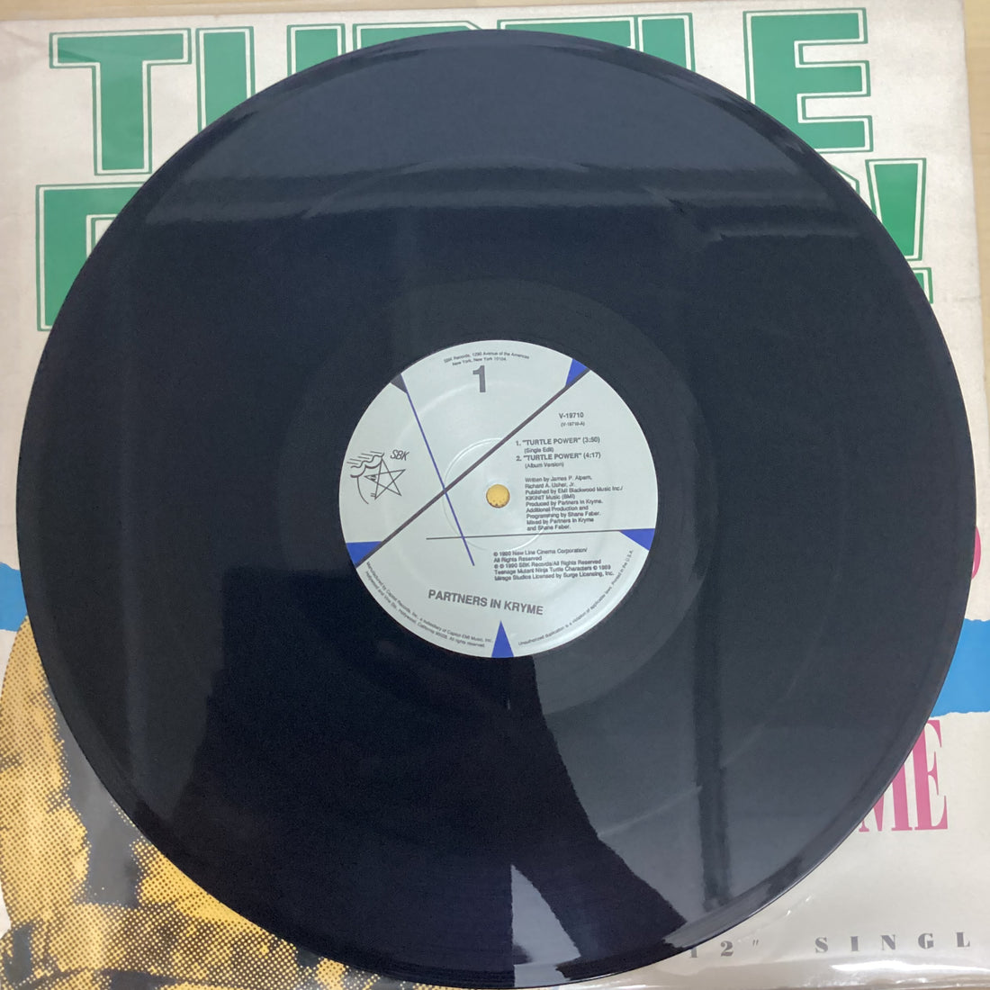 แผ่นเสียง Partners In Kryme - Turtle Power Vinyl VG+