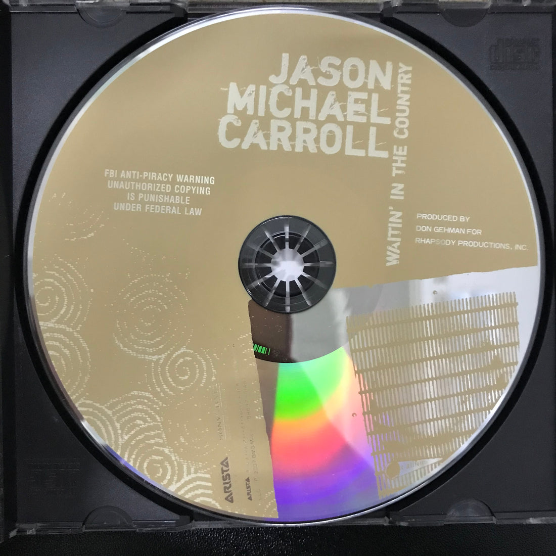 ซีดี Jason Michael Carroll - Waitin' In The Country CD VG+