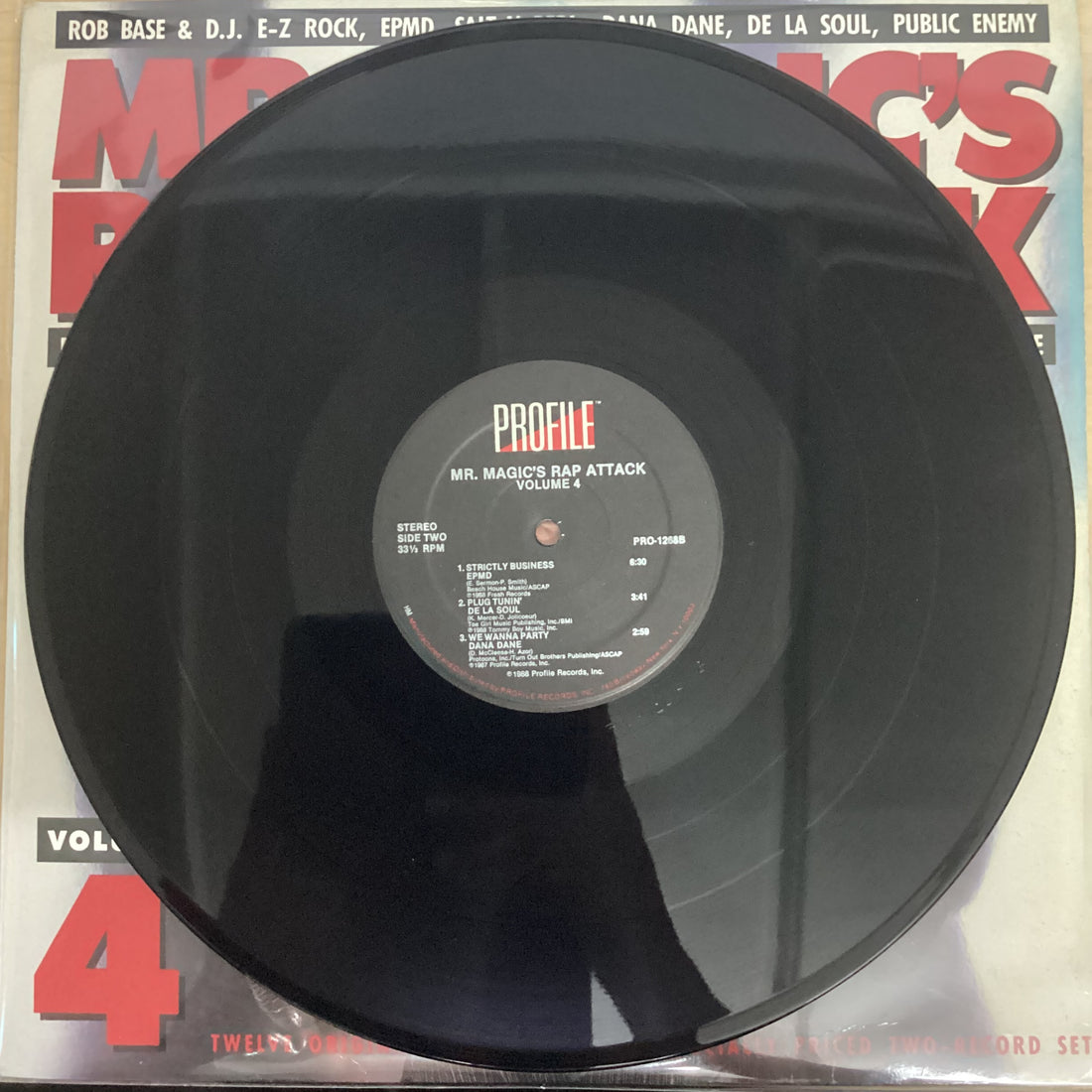 แผ่นเสียง Various - Mr. Magic's Rap Attack Volume 4 Vinyl VG+ 2LPs