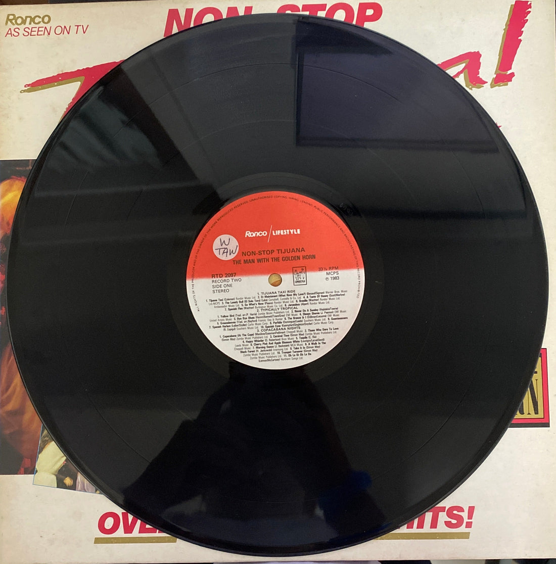 แผ่นเสียง The Man With The Golden Horn - Non-Stop Tijuana (Vinyl) (VG+)