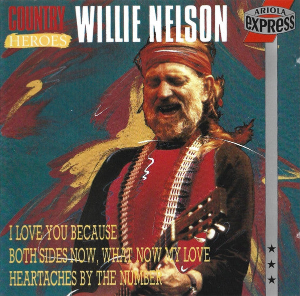 ซีดี Willie Nelson - Country Heroes CD VG+