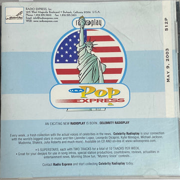 Various - U.S.A. Pop Express 512P (CD) (VG+)