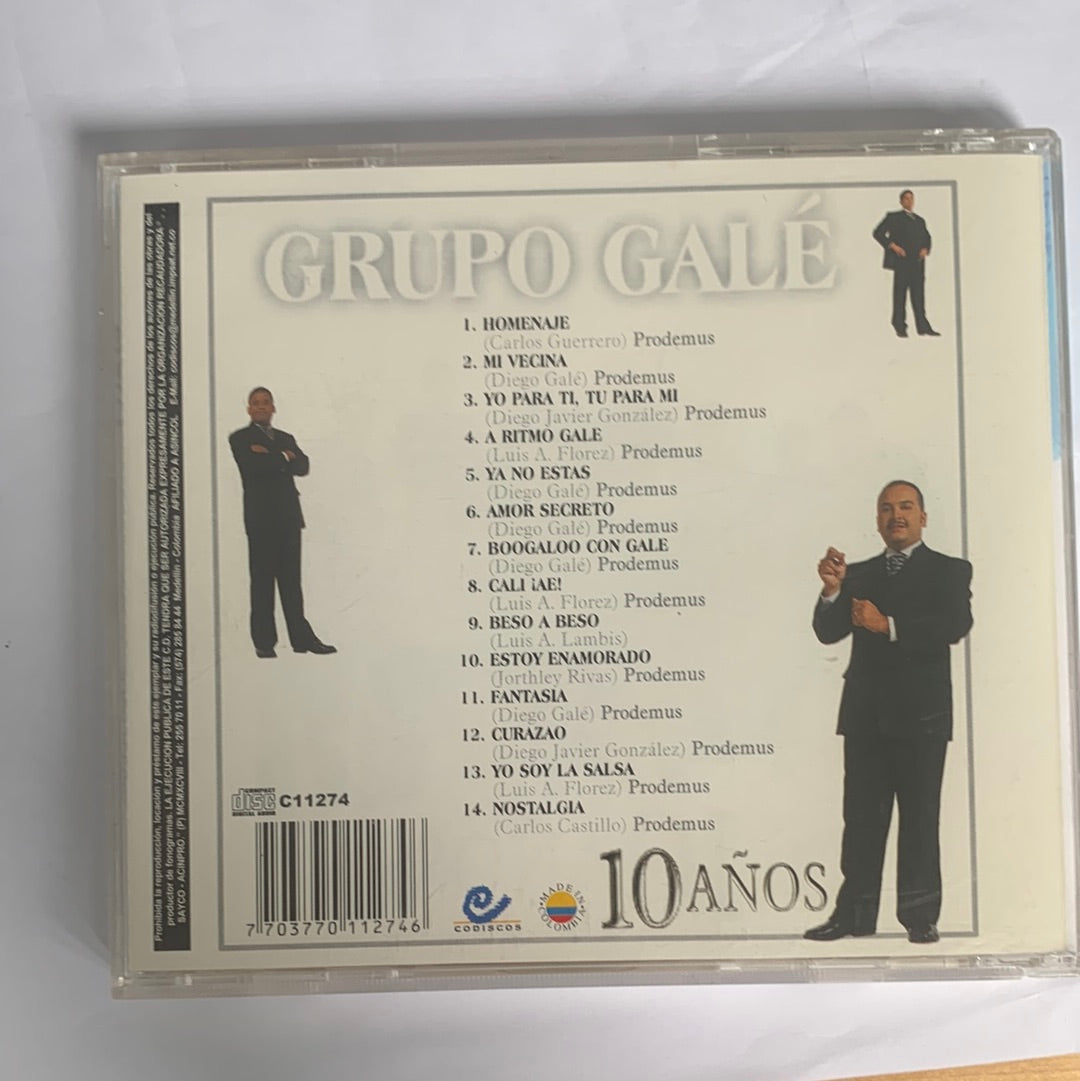 ซีดี Grupo Galé - 10 Años  (CD) (G)