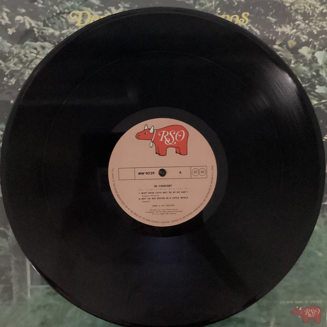 แผ่นเสียง Derek & The Dominos - In Concert Vinyl VG+ 2LPs