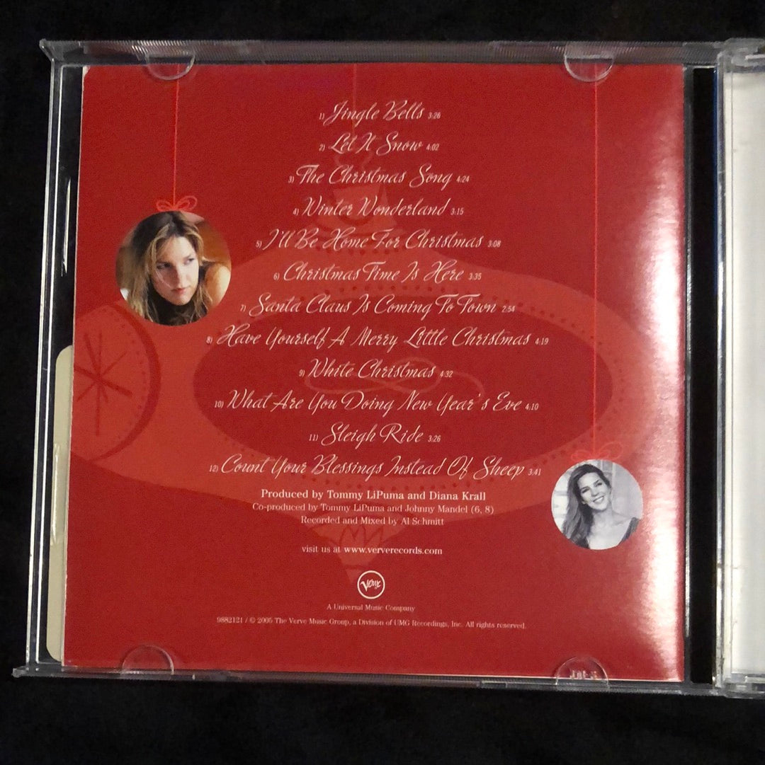 ซีดี Diana Krall Featuring The Clayton-Hamilton Jazz Orchestra - Christmas Songs (CD) (VG)