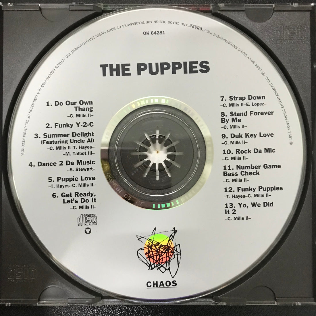 ซีดี The Puppies - The Puppies CD VG+