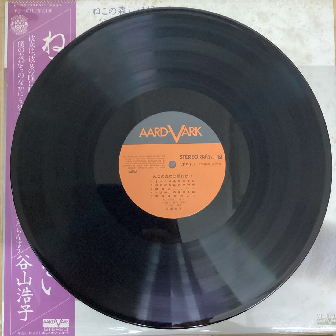 แผ่นเสียง Hiroko Taniyama - ねこの森には帰れない Vinyl VG+