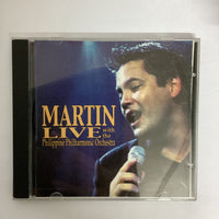 ซีดี Martin Nievera - Martin Live with the Philippine Philharmonic Orchestra CD VG+