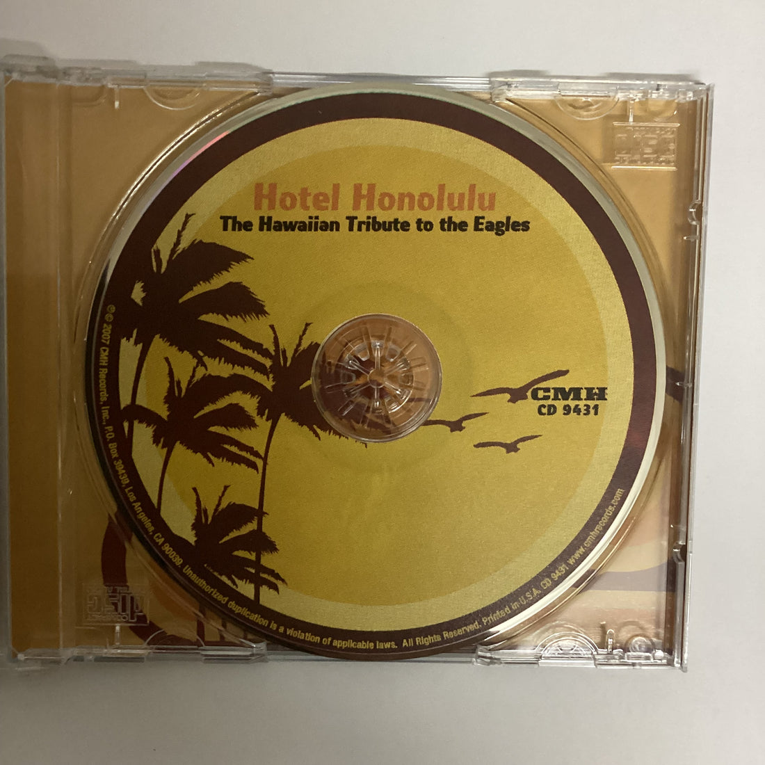ซีดี Jim West and Greg Leisz - Hotel Honolulu - The Hawaiian Tribute To The Eagles CD VG+