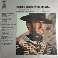 แผ่นเสียง Ensemble Petit & Screenland Orchestra - Screen Music Wide Special: Action Theme 20 "Italian Western" Theme 29 Vinyl VG+