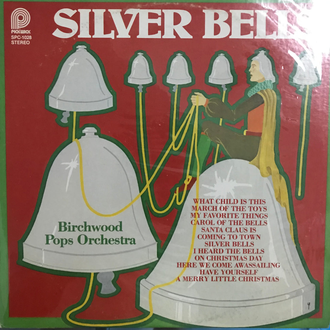 แผ่นเสียง The Birchwood Pops Orchestra - Silver Bells Vinyl VG+