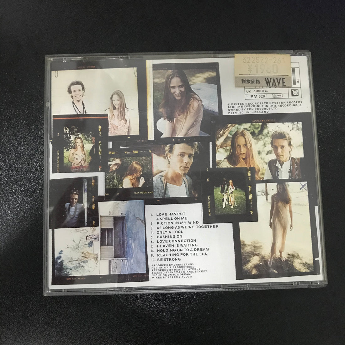 ซีดี Kiss Of Life - Reaching For The Sun CD VG+
