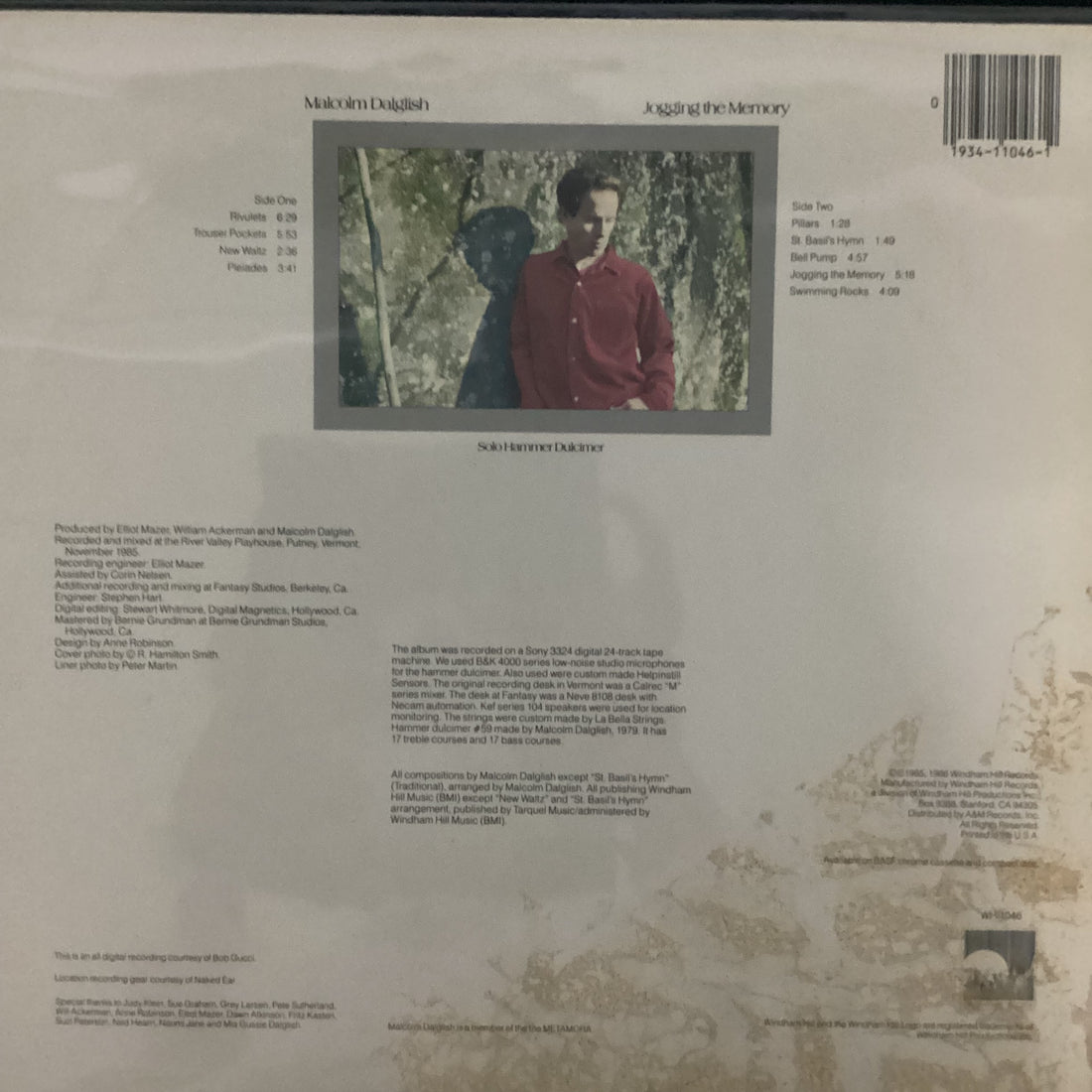 แผ่นเสียง Malcolm Dalglish - Jogging The Memory Vinyl VG+