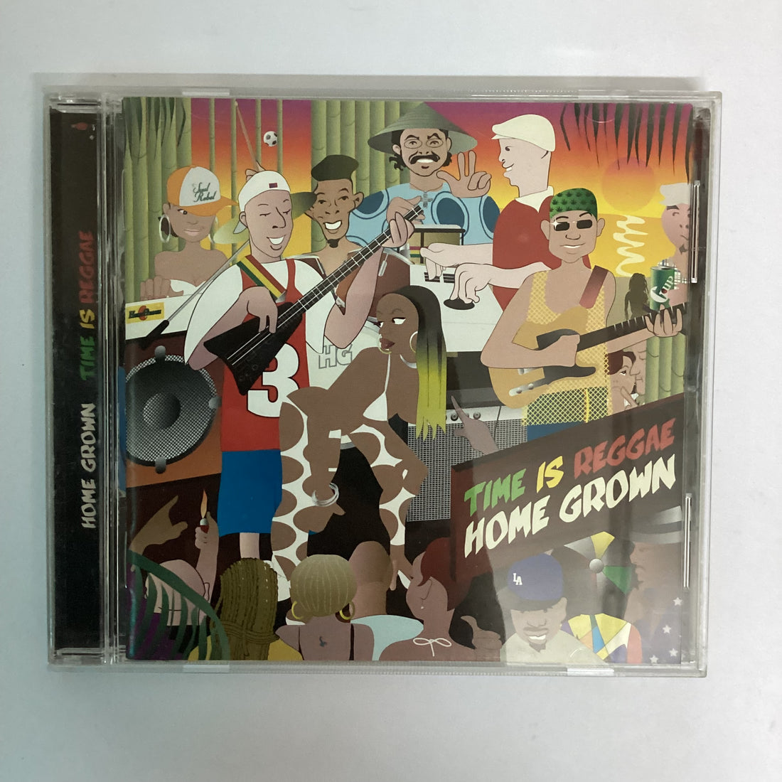 ซีดี Home Grown - Time Is Reggae CD VG+