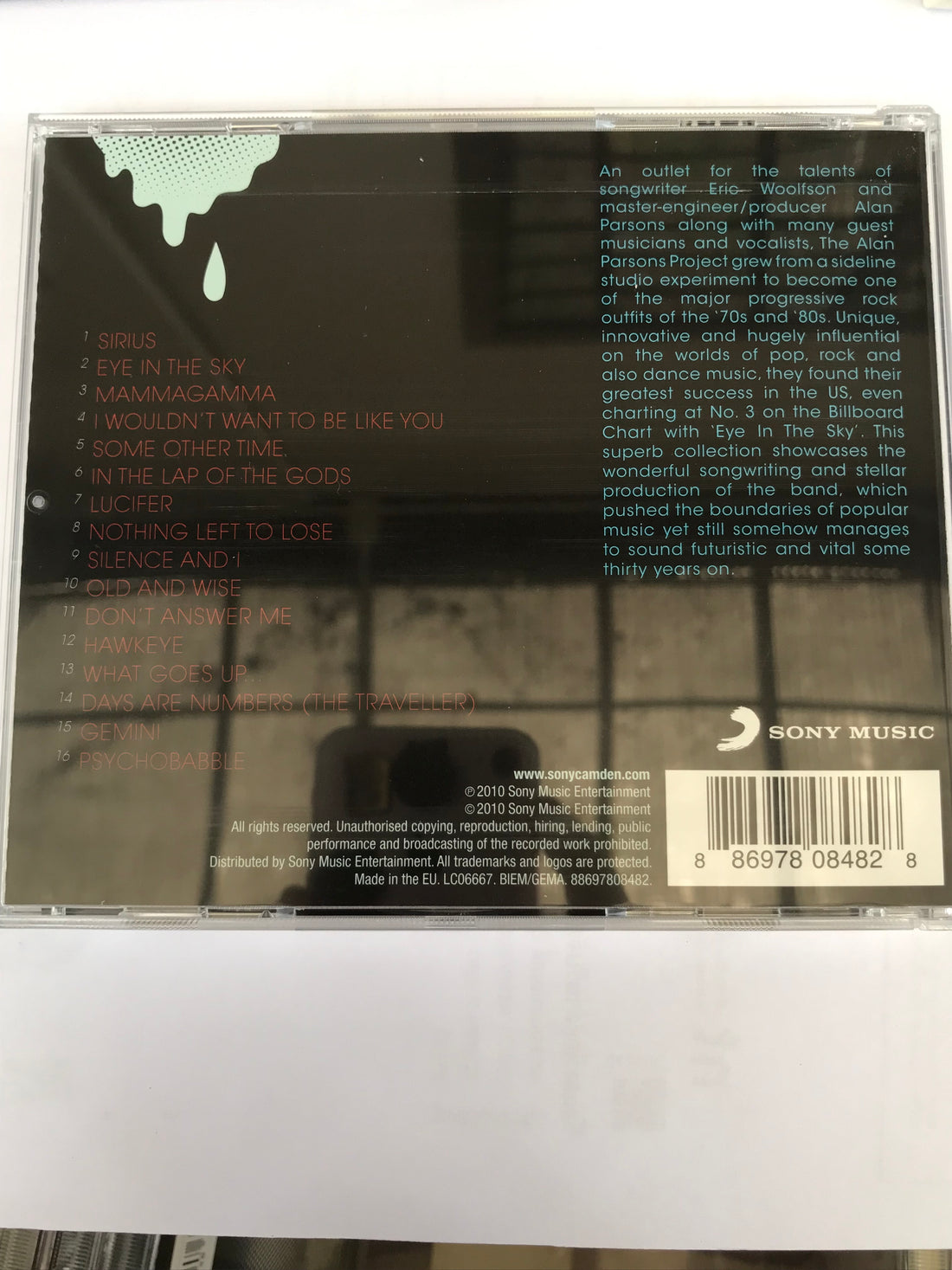 ซีดี The Alan Parsons Project - The Collection CD NM or M-