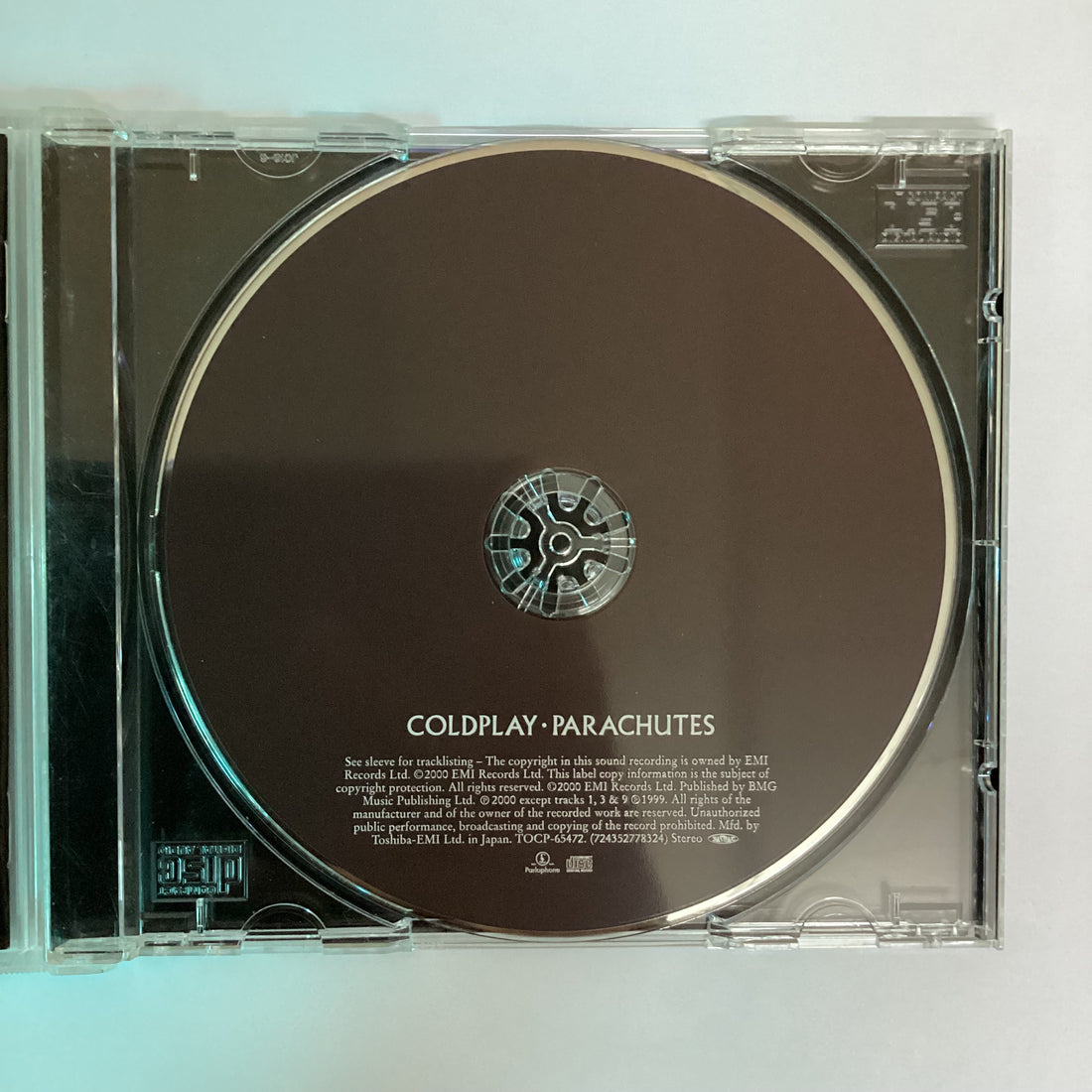 ซีดี Coldplay - Parachutes CD VG+