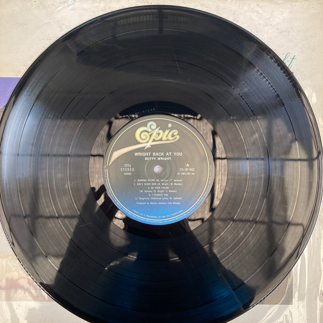 แผ่นเสียง Betty Wright - Wright Back At You Vinyl VG+