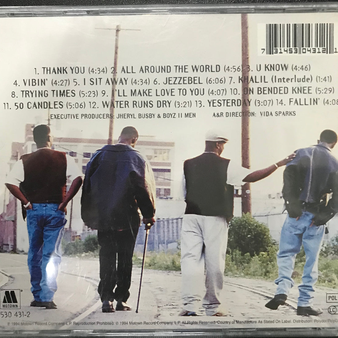 ซีดี Boyz II Men - II CD VG+